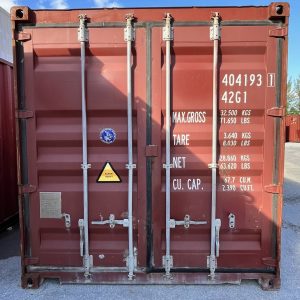 6 m 20’DC Seecontainer (Artikel nr. 20DCCW05BR)